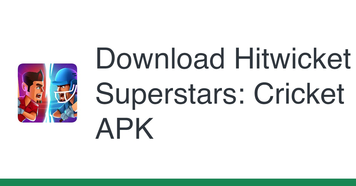 Hitwicket Superstars: Cricket APK-happymodsapk